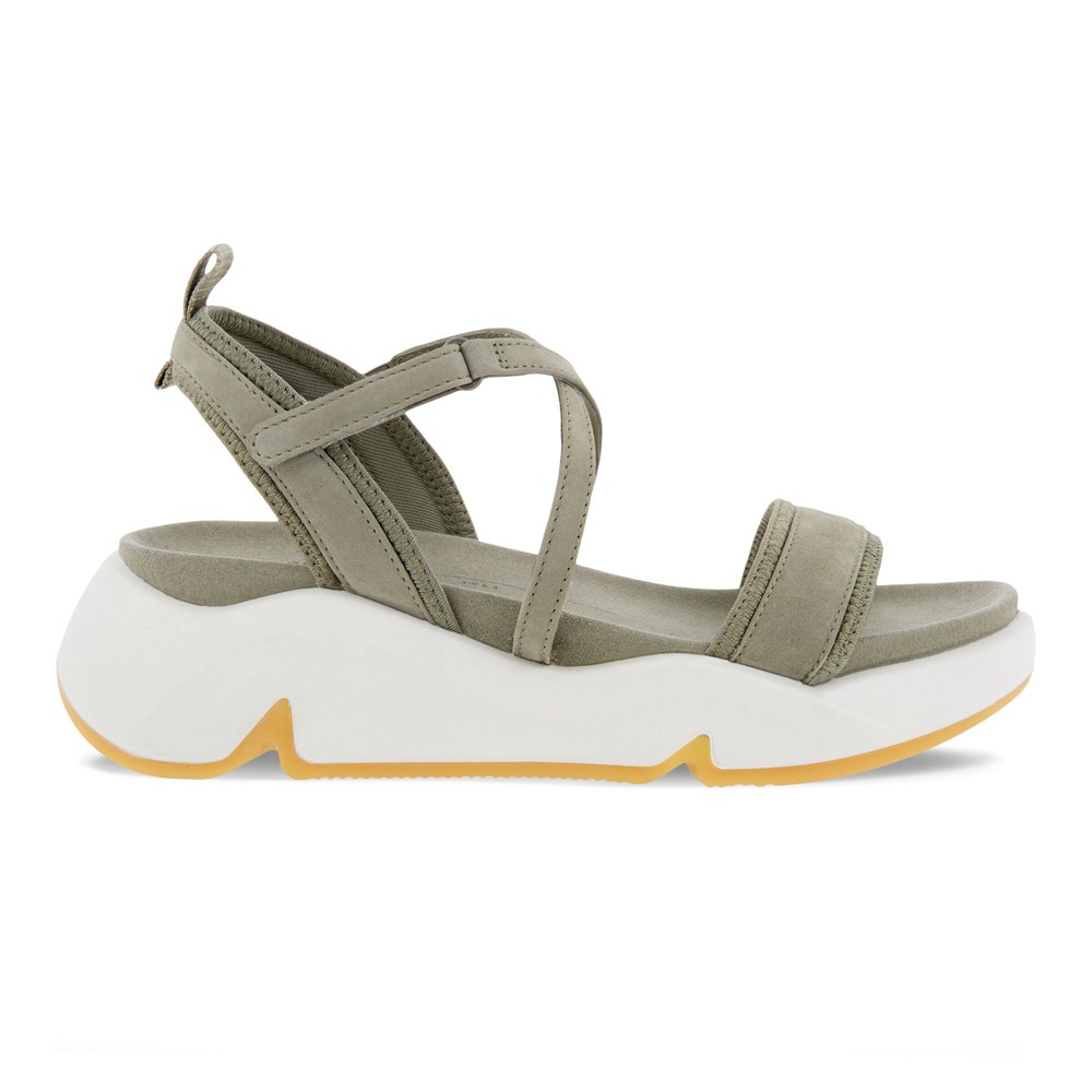 ECCO Womens Sandals Grey - Chunky - XIQ-038251